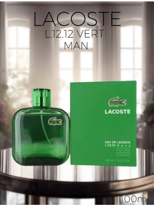 LACOSTE, Vert, Erkaklar uchun xushbo'ylangan suv, 100 ml - 