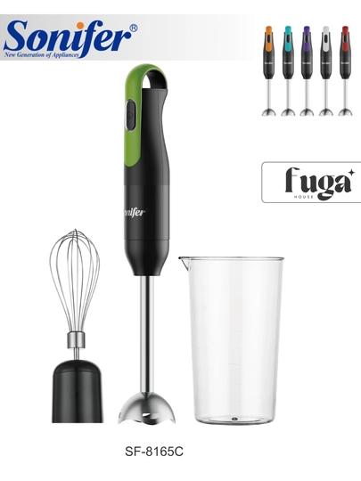 Sonifer 3 в 1: миксер, ручной блендер, чаша, мощность 600Вт — SHOES01-SONIFERBLENDER-СЕРЫЙ