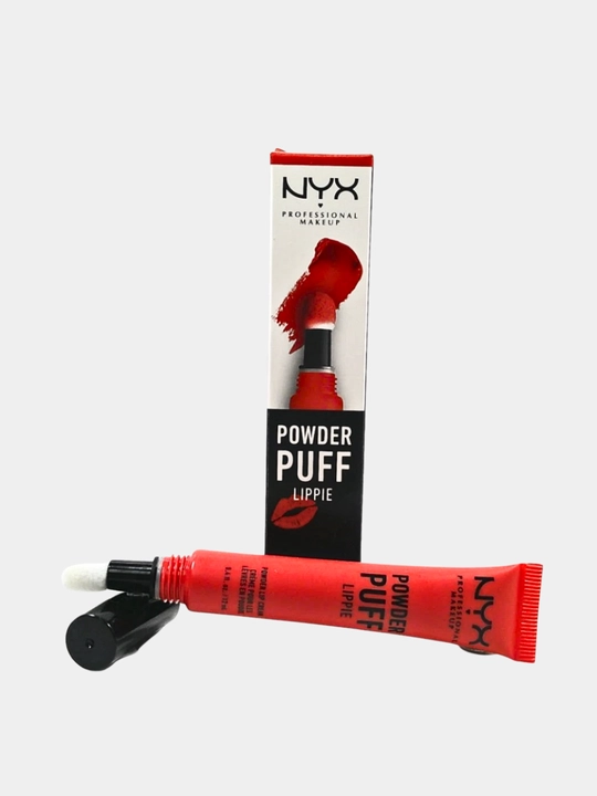 Mat lab bo‘yog‘i, yengil va qulay, uzoq saqlanuvchi, quritmaydigan NYX Powder Puff