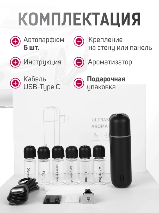 Набор ароматов для ароматизатора в машину
