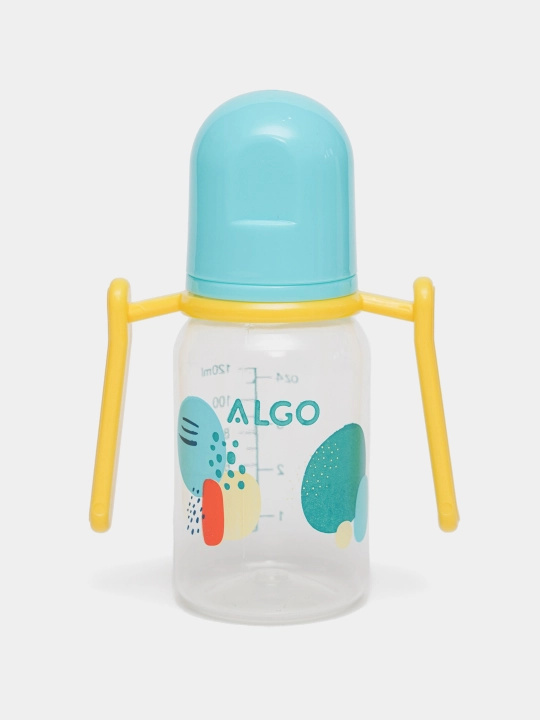 ALGO tutqichli bolalar ovqatlanish shishasi, 125 ml - 