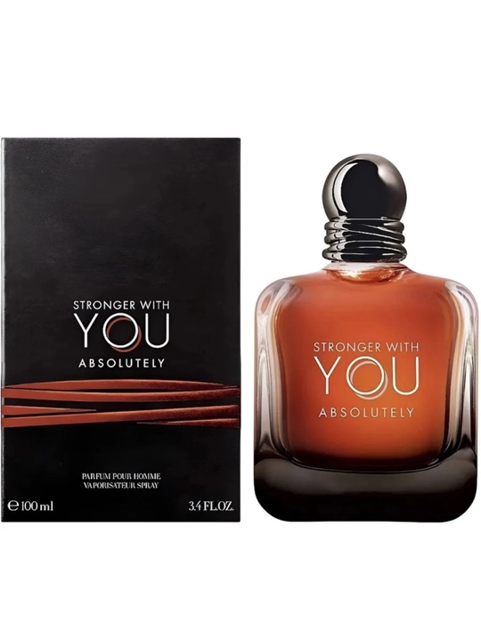 Erkaklar atiri Giorgio Armani Stronger With You Absolutely 100 ml, erkaklar uchun sovg'a
