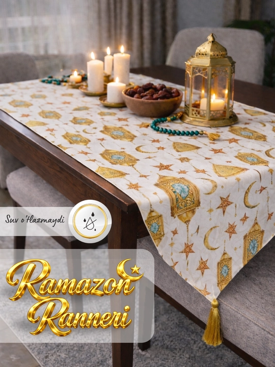 Ramazon  yo'lakchasi Suv o‘tkazmaydigan o‘lchami: 180 × 35 sm