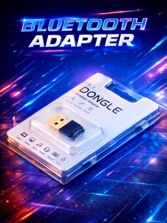 Bluetooth-адаптер USB 5.1 2.4 Mгц, беспроводной адаптер - 