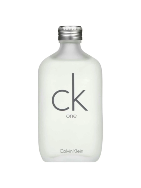 Xushbo'ylangan suv Calvin Klein CK One, uniseks, yangi sitrus-yashil ifor - 