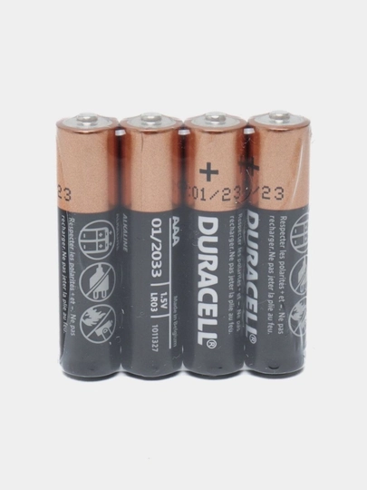 Аккумуляторы Duracell малый AAA, 4 шт, 8 шт