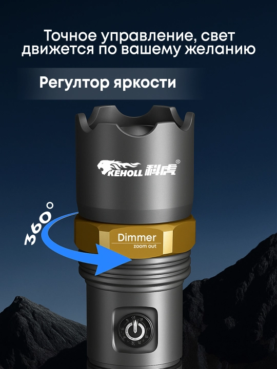 Многофункциональный LED фонарь - 