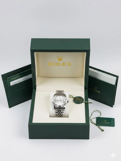 Женские классические часы Rolex — полный подарочный комплект