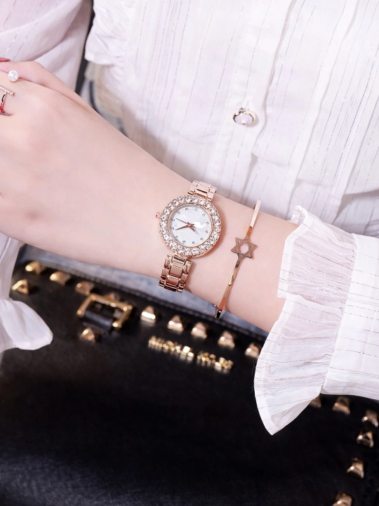 Elegant ayollar soati + nafis bilaguzuk - 