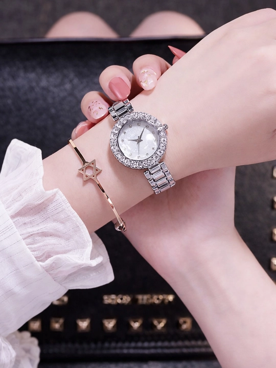 Elegant ayollar soati + nafis bilaguzuk