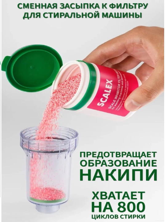 Ecosoft PSE200ECO — kir yuvish mashinasi filtri uchun almashtiriladigan to‘ldirgich - 