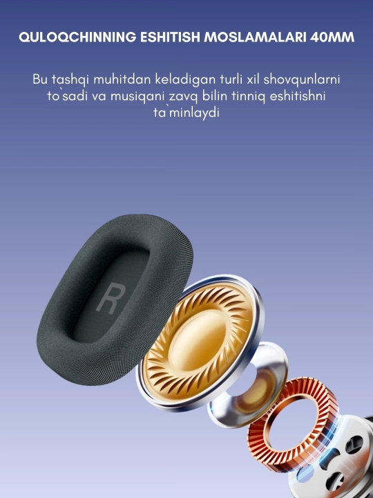 Yesido EP10 simsiz Bluetooth va simli HiFi ovozli garnitura - Black-EP10