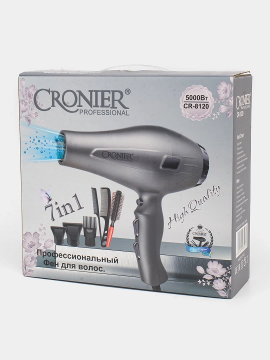 Профессиональный фен для сушки и укладки волос Cronier CR-8102, CR-7977, CR-8808, CR-8105