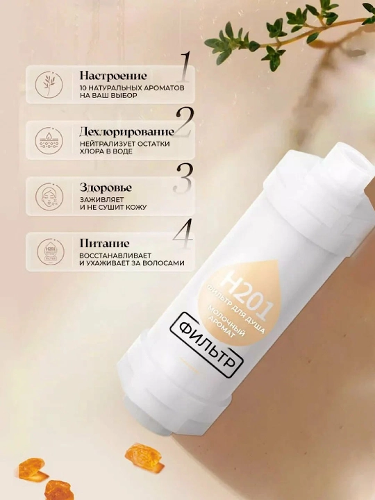 Фильтр картридж для душа, ароматический фильтр, сменный фильтр, ароматизированный