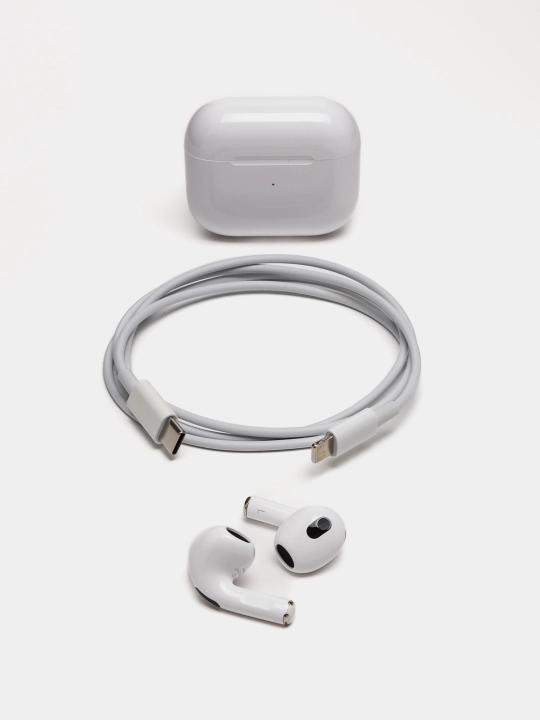 Pods 3 — Simsiz Bluetooth quloqchinlar, TWS, mikrofonli