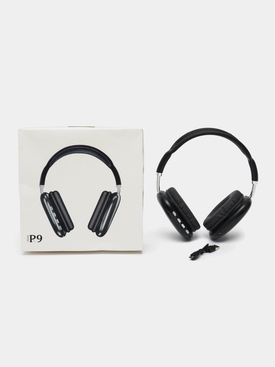 P9 — simsiz full-size Bluetooth naushniklar, shovqinni kamaytirish