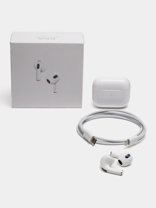 Pods 3 — Simsiz Bluetooth quloqchinlar, TWS, mikrofonli
