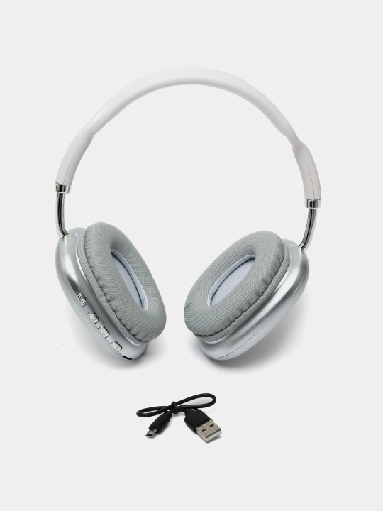 P9 Full-size simsiz Bluetooth naushniklari — kuchli bass