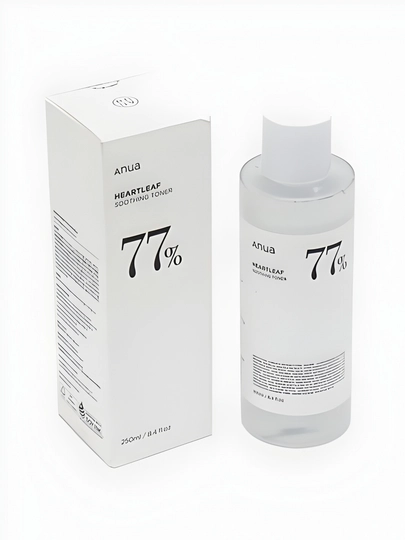ANUA Heartleaf 77% Tinchlantiruvchi yuz toneri, 250 ml