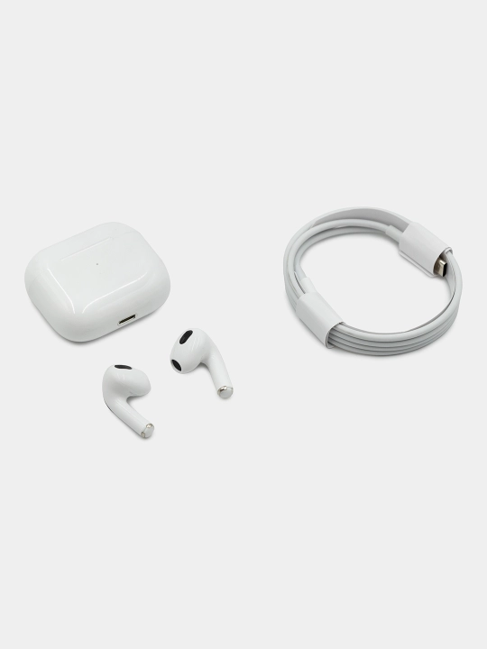 Simsiz sensorli naushniklar Pods Pro 3, iPhone va Android uchun animatsiyali naushniklar