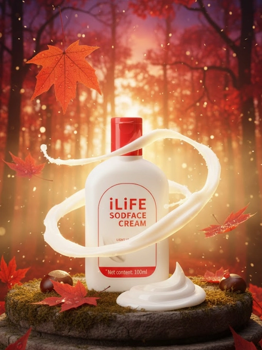 ILIFE Sodface Cream 100 ml – увлажняющий крем для лица, питание и уход