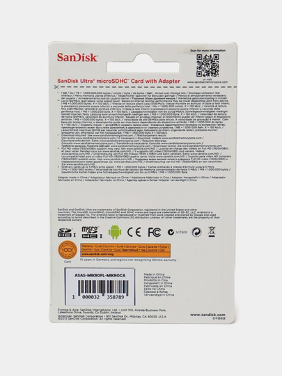 Флешка Sandisk 32 ГБ OTG USB-C для Redmi Samsung + наушники в подарок  - 