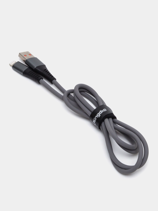 iPhone USB zaryad kabeli — silikon, tez va mustahkam - 
