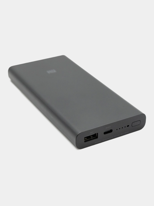 Tashqi batareya Mi Power Bank 10000 mA/soat, quvvat banki tez quvvatlanadi