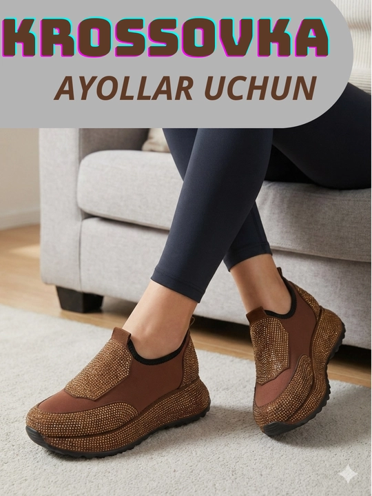 Ayollar va qizlar uchun krossovkalar, kuz va bahor uchun qulay kundalik ayollar krossovkalari - 