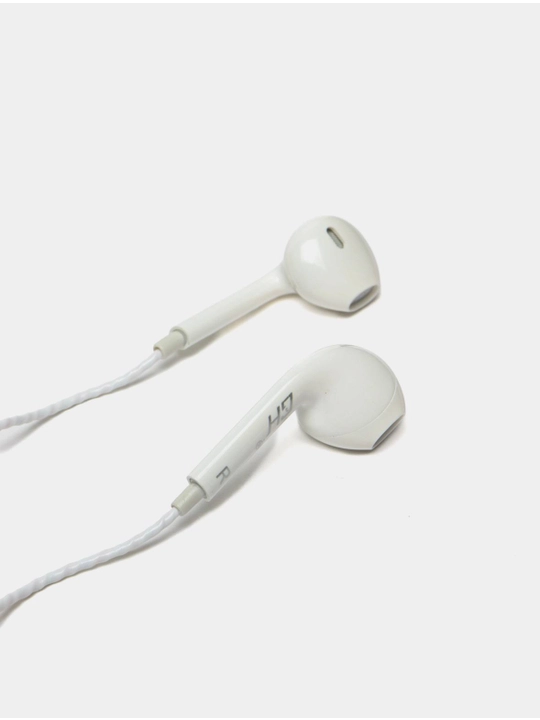 iPhone, Samsung, Xiaomi, Redmi uchun mikrofonli GH A7 simli quloqchinlar