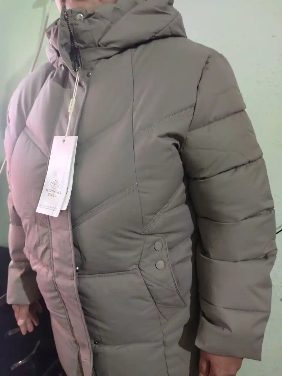 Женская зимняя куртка, большой размер L, XL, XXL, 3XL, 4XL, 5XL, 6XL, пуховик, с капюшоном