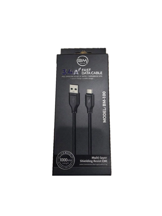 Кабель USB Type-C для зарядки и передачи данных для Android и IOS - 