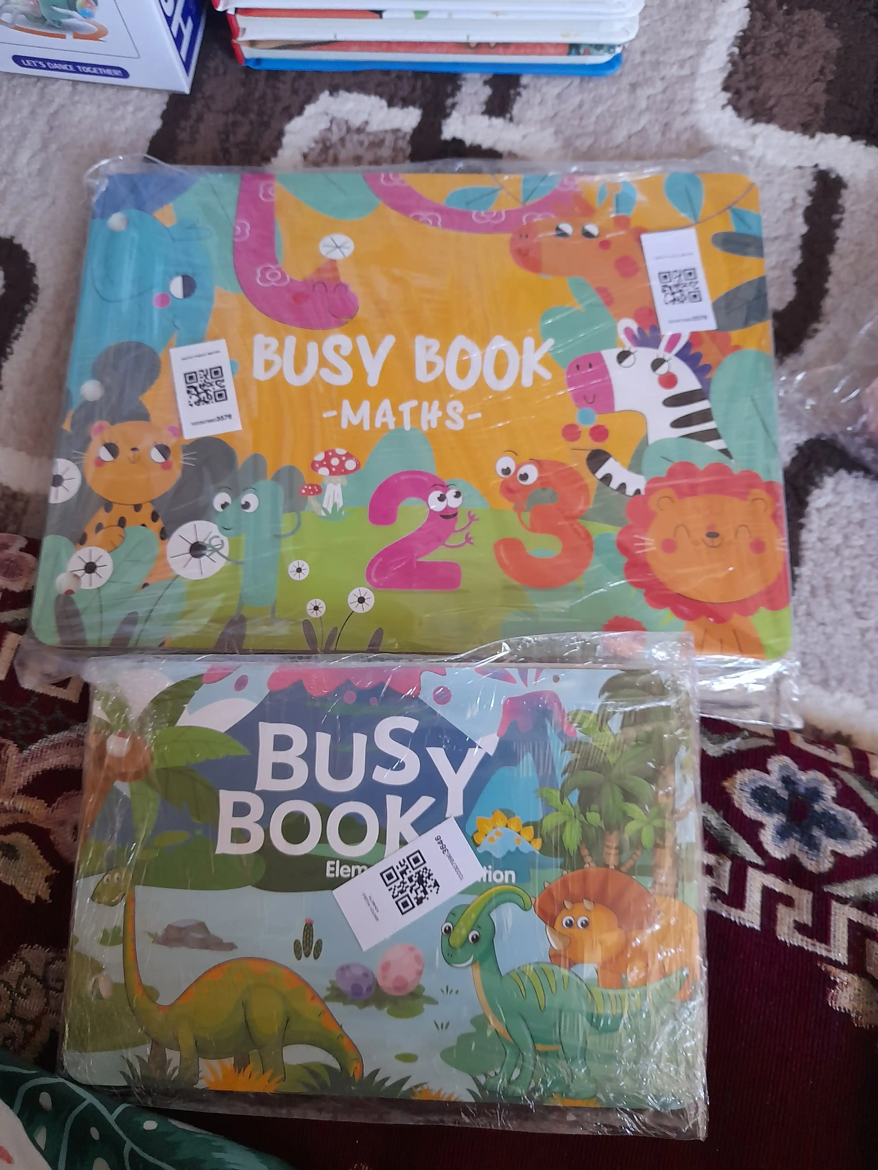 Busy Book и пазлы для детей – развивающий игровой набор (Montessori)
