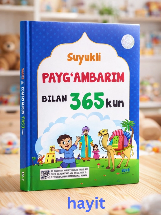 "365 kun" kitoblar seriyasi: Siyrat, Sahobalar, Qur'on va Payg'ambarlar tarixi (Rangli) - 