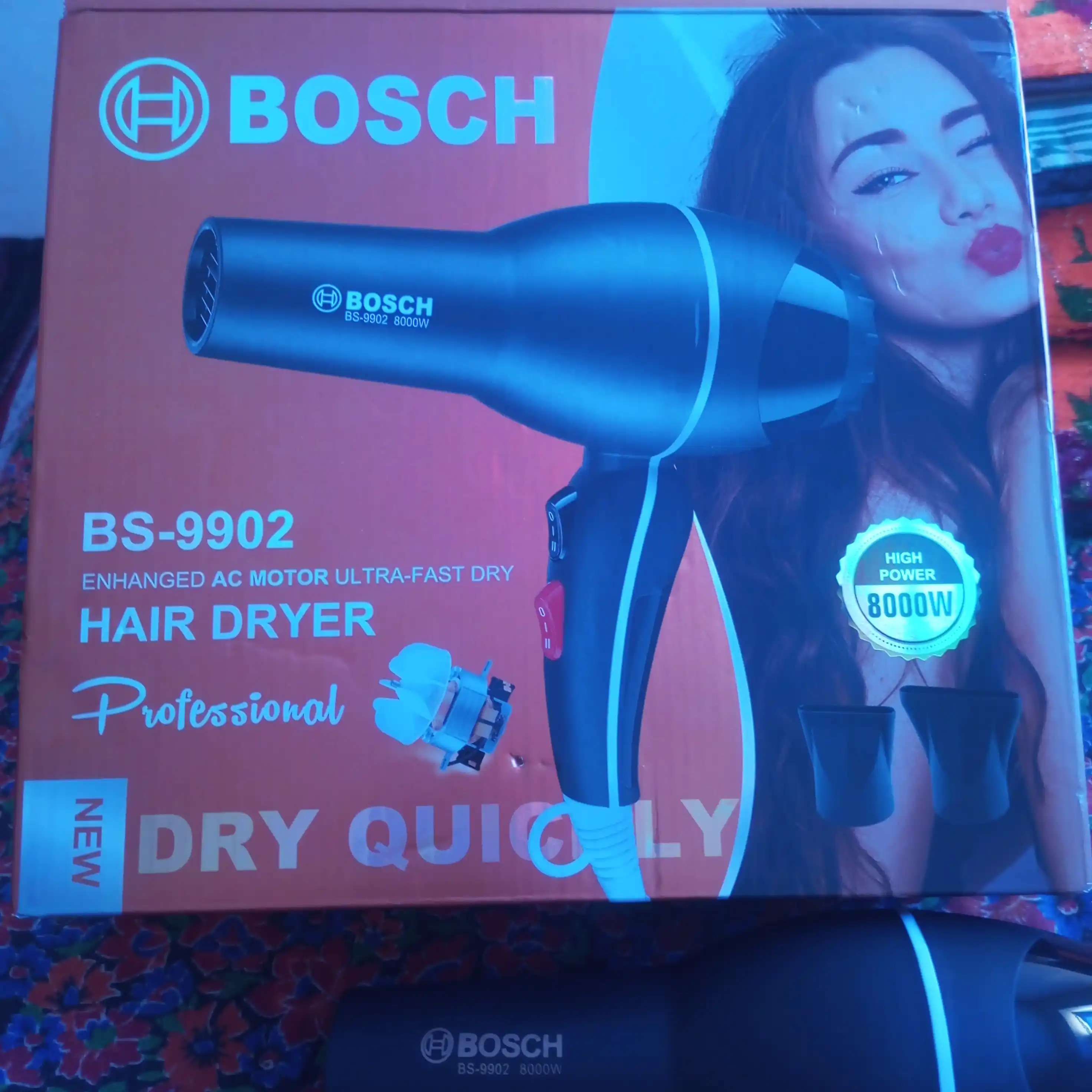 Professional soch quritgich BS-9900, quritish va turmaklash uchun