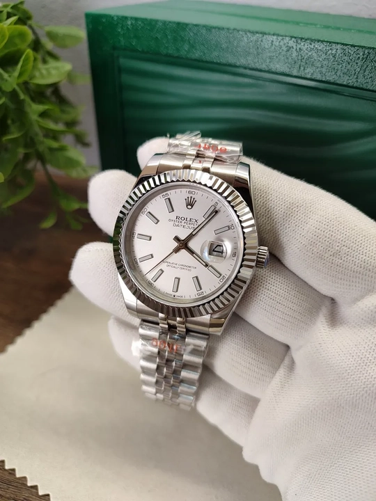 Ayollar uchun klassik Rolex soati - to‘liq sovg‘a to‘plami