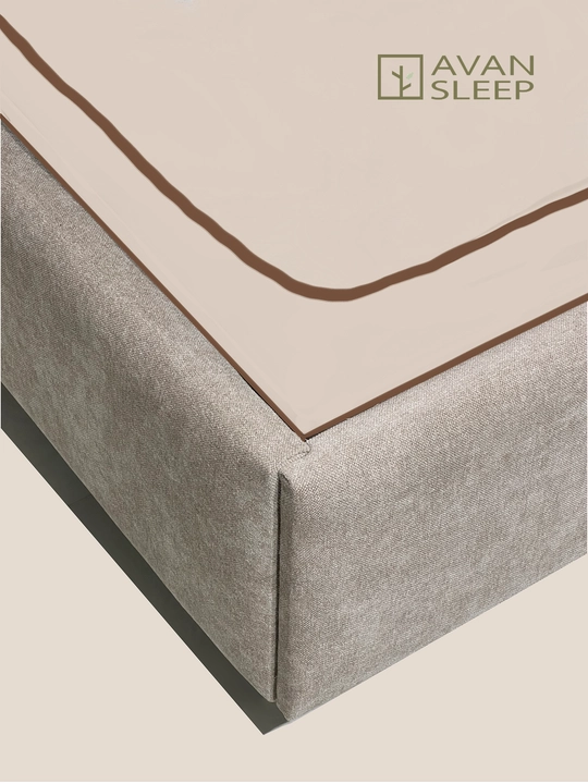 Krovat SICILIA, ikki kishilik, matrassiz. 200x160 / 200x180 sm
