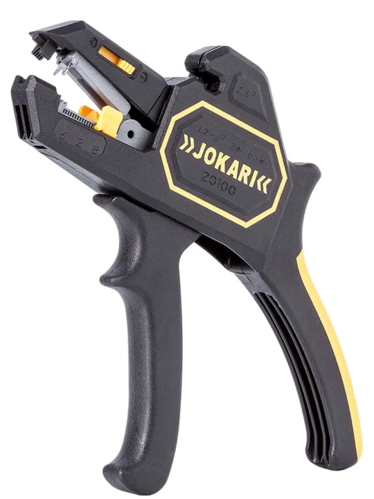 Клещи эргономические для снятия изоляции JOKARI Secura 2K 0.2-6мм² 20100 - 