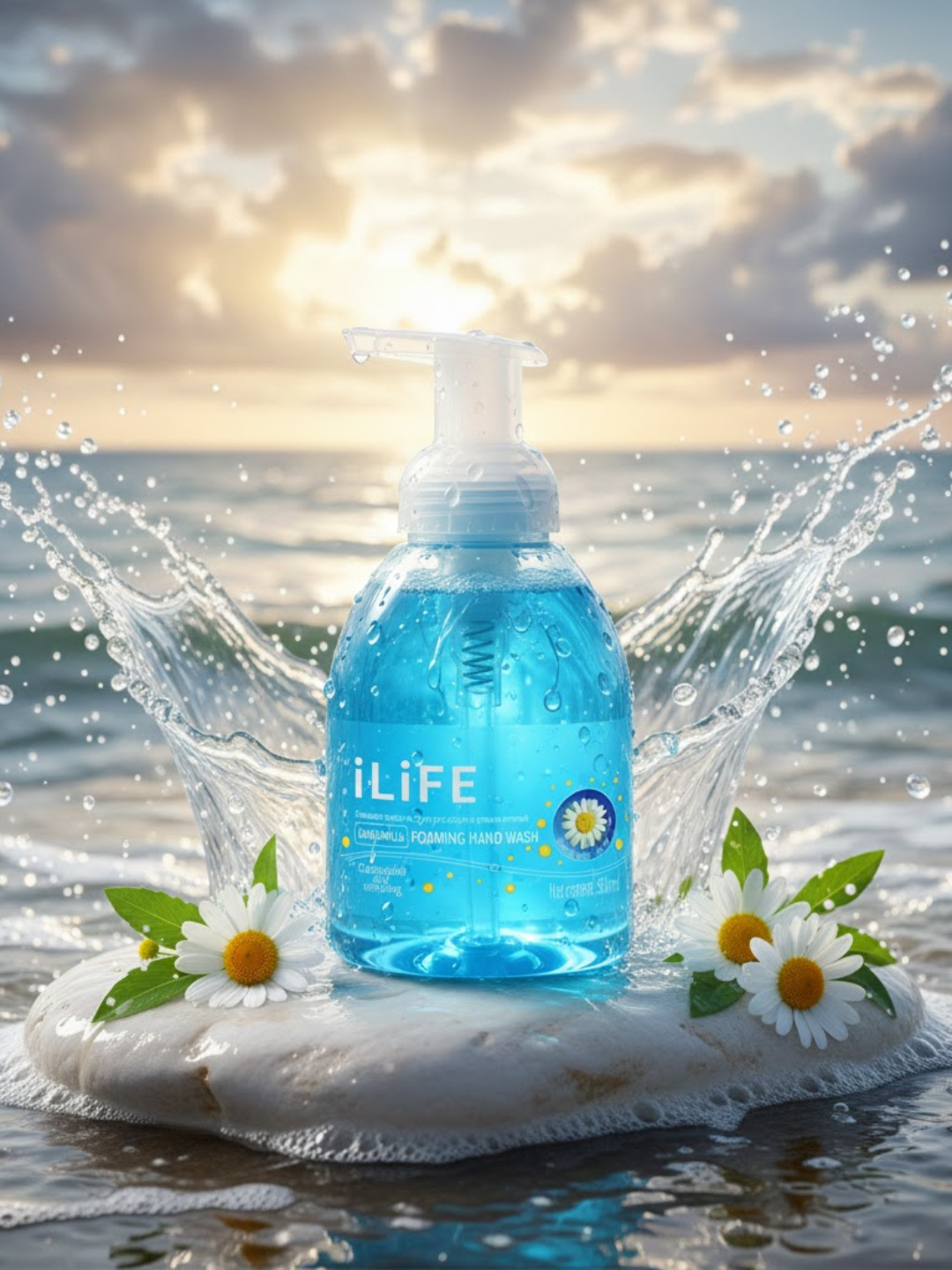 Жидкое мыло для рук с пенкой ILiFE, мягкая чистка и увлажнение Foaming Hand Wash