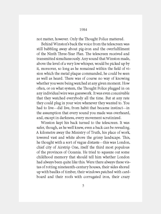 1984, George Orwell