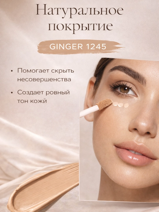 Консилер Против тёмных кругов, стойкий, естественное покрытие и сияние — NARS