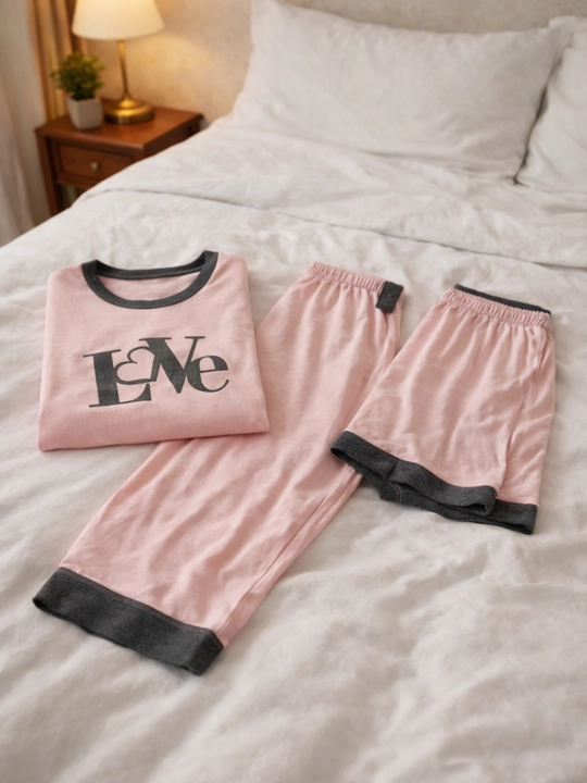 Ayollar uchun pijama uy libosi, uzun yengli - 