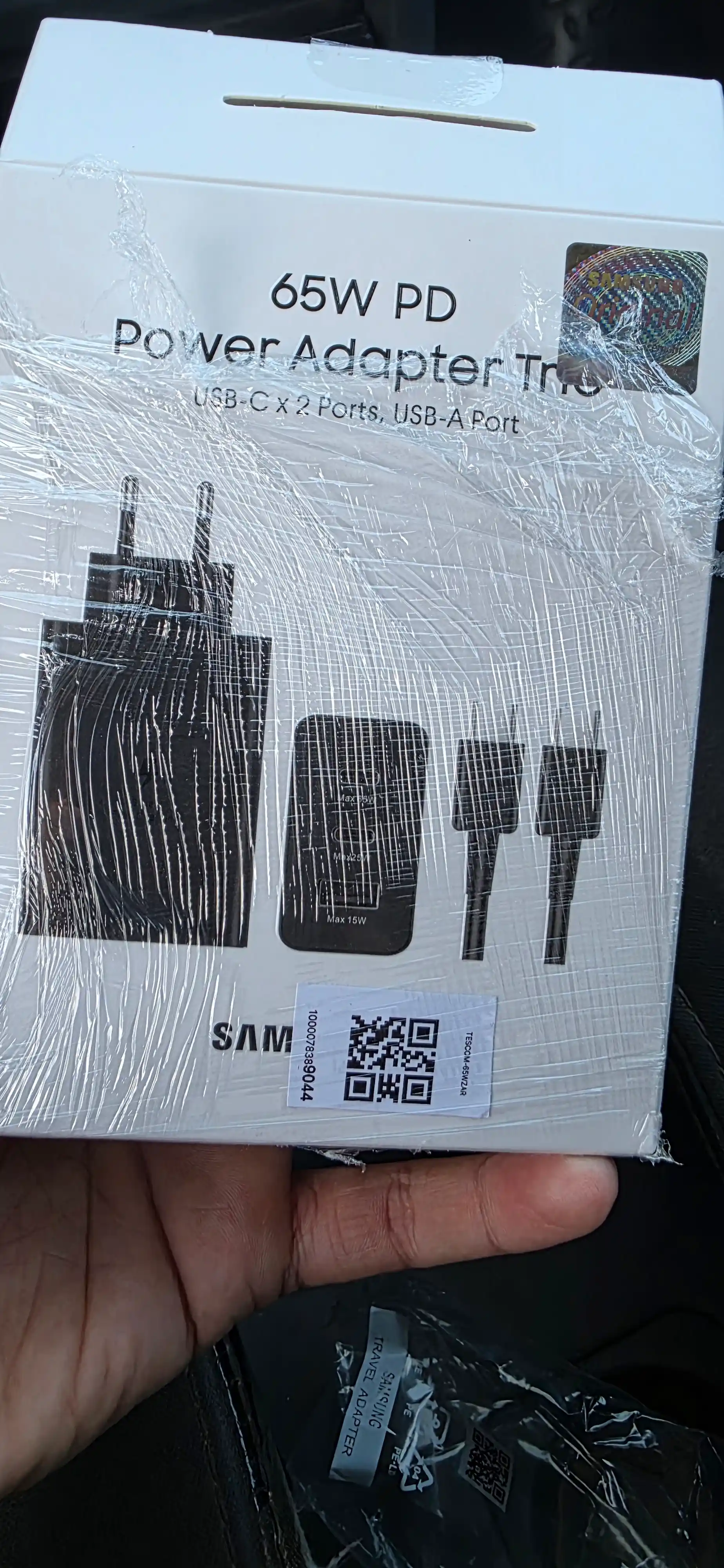 Zaryadlovchi qurilma Samsung 65W Type-C kabeli bilan 