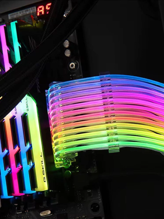 RGB кабели-удлинители питания для ПК 24 pin / 8 pin / 6+2 pin