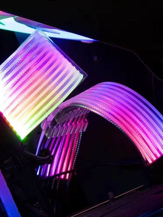 RGB кабели-удлинители питания для ПК 24 pin / 8 pin / 6+2 pin