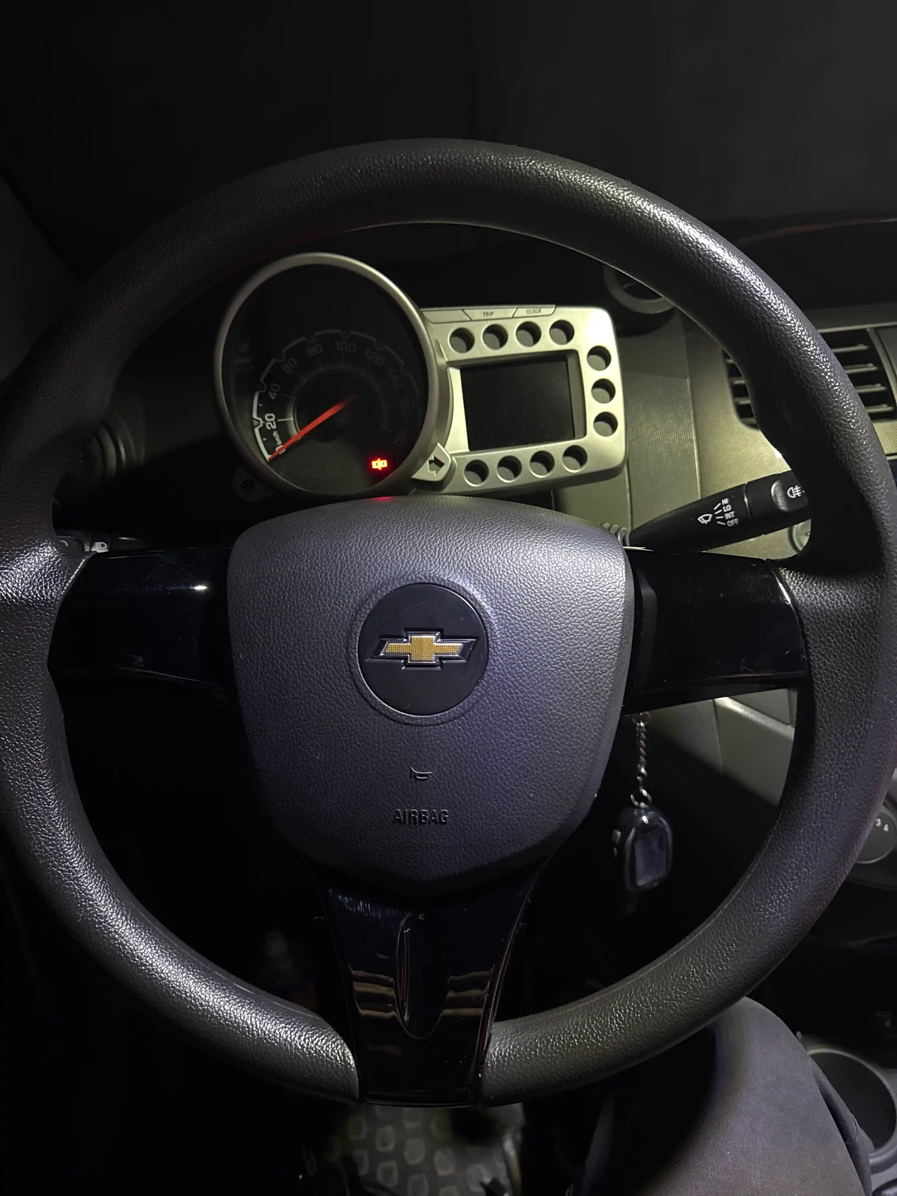 Рулевое колесо Spark Cobalt автоматическое позиционное ручное, черное пианино, Zavot серый