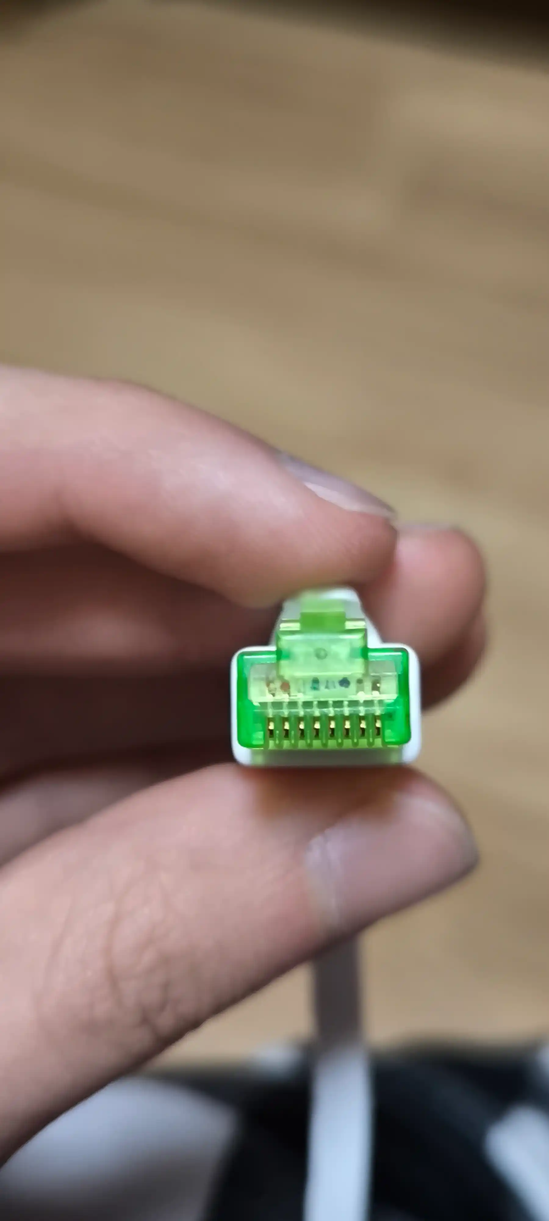 GCR PROF yassi internet kabeli, kat. 6 10 Gbit/s internet uchun patch-kord, mis