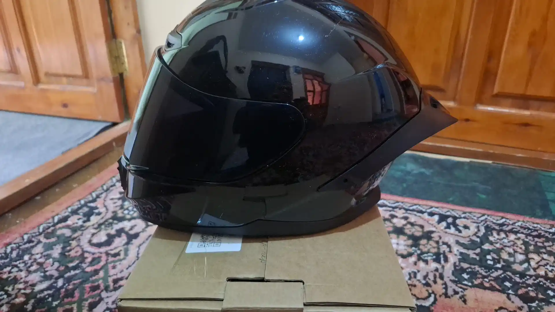 Erkaklar va ayollar uchun yengil, shamol va yomg'irdan himoyalovchi moto/skuter dubulg'asi