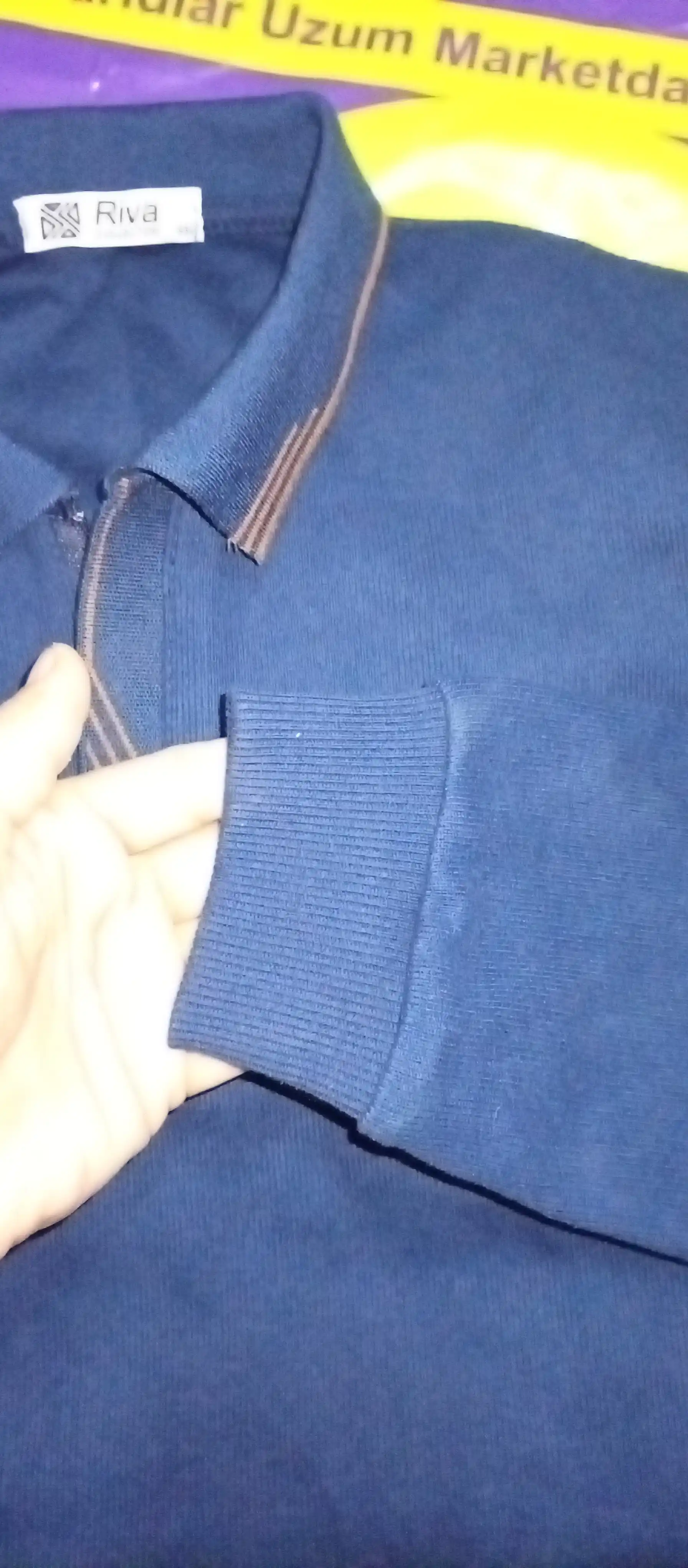 Finka, poluzamok qishki, erkaklar, polo sviter, qalin Velikan, Riva