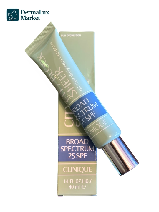 Yog‘siz quyoshdan himoya kremi, allergiyaga qarshi, Clinique City Block Sheer SPF 25